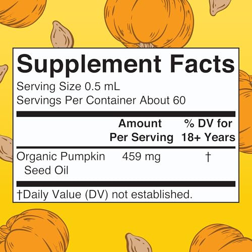 Maryruth's Organics Pumpkin Seed Oil Cold Pressed 60 Servings