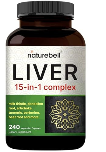 Naturebell Liver 15 In 1 Complex 240 Veggie Capsules