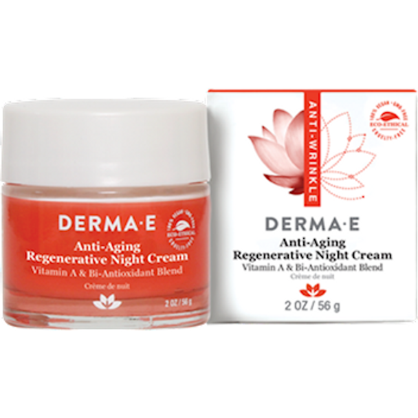 Anti-Aging Regenerative Night Cream 2 oz by Derma E Natural Bodycare