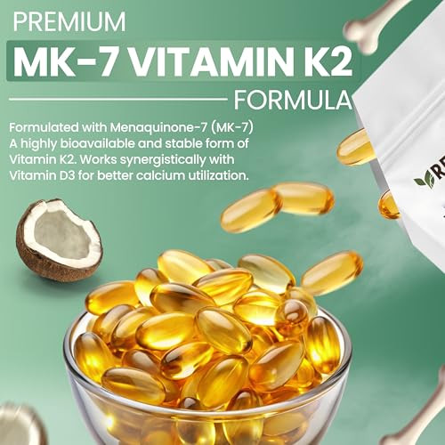 Resilia Oil Of Oregano D3 K2 Vitamin + Mk 7 30 Count 10000 Iu