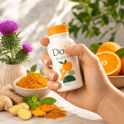 Rollyhouse Dose For Your Liver Daily Dose Cleanse Detox & Repair 2Fl Oz Pack Of 2