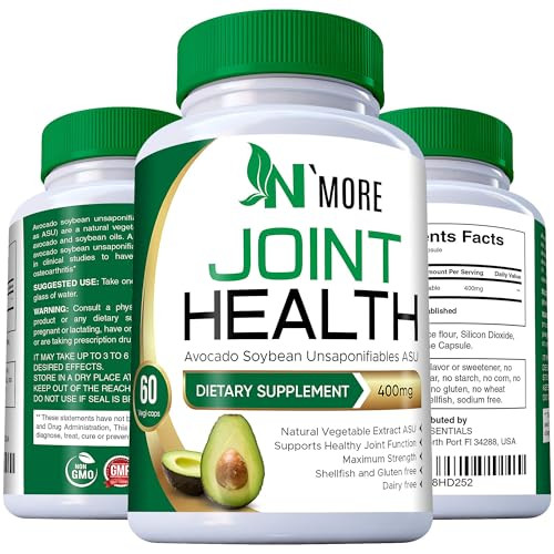 N'more Avocado Soybean Unsaponifiables Supplements 400 Mg