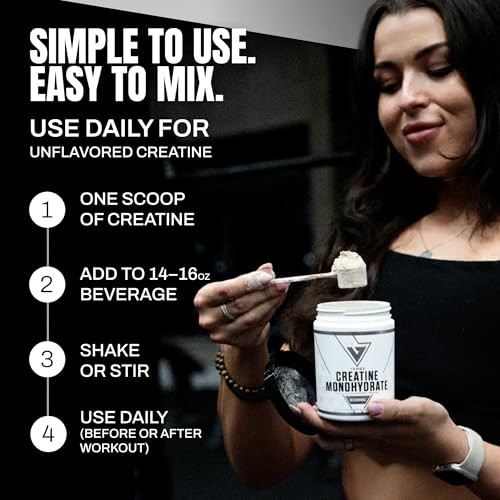 Vedge Vegan Creatine Powder Creatine Monohydrate Micronized Unflavored Creatine Powder Plant 30 Servings 5 G