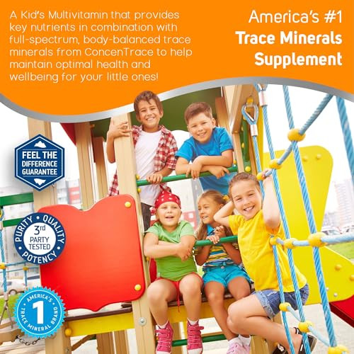 Trace Minerals Kid's Multi 48 Servings 8 Fl Oz