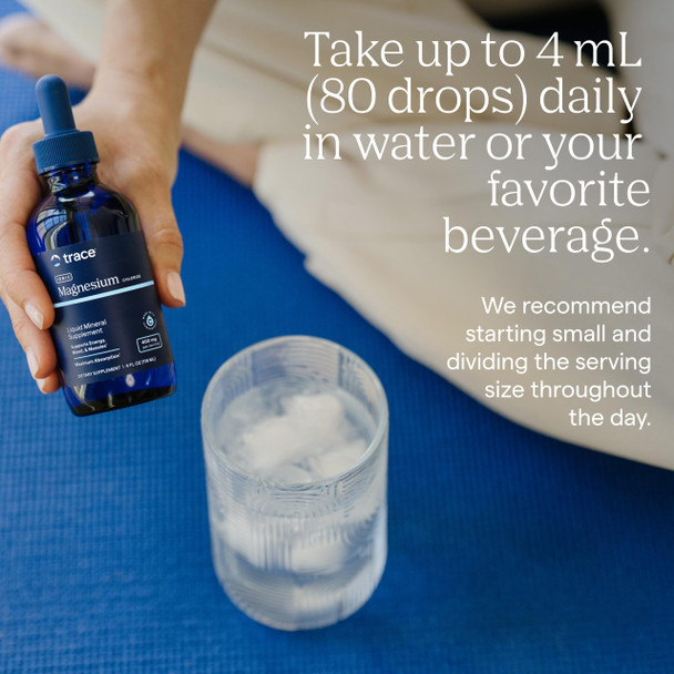 Trace Minerals Liquid Ionic Magnesium 4 Ounce 400 Mg