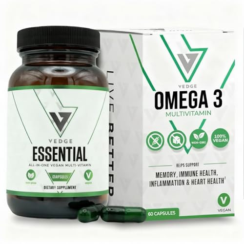 Vedge Vegan Omega 3 Multivitamin For Women And Men
