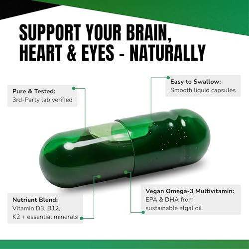 Vedge Vegan Omega 3 Multivitamin For Women And Men