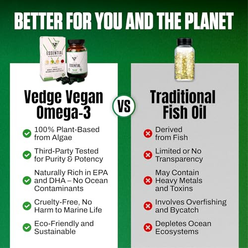 Vedge Vegan Omega 3 Multivitamin For Women And Men