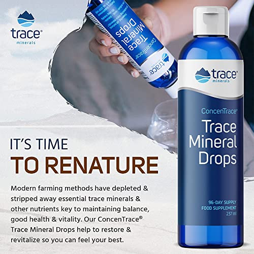 Trace Minerals Research Concentrace Mineral Drops 8 Fz