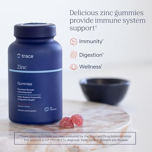 Trace Minerals Zinc Chewable Gummies 30Mg 1 Pack