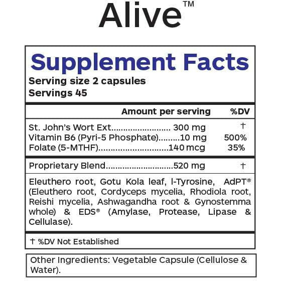 Alive 90 caps by Professional Botanicals