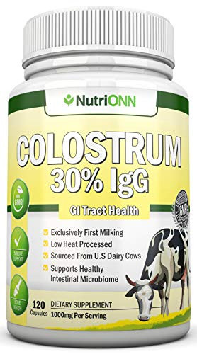 Nutrionn Colostrum 120 Capsules 1000Mg
