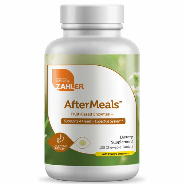 AfterMeals 100 chewable tabs by Advanced Nutrition by Zahler