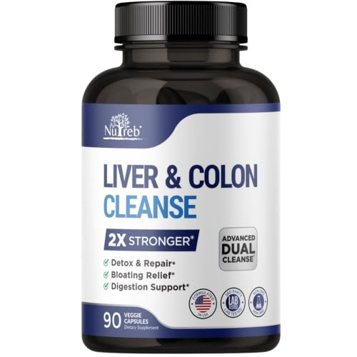 Nutreb Liver & Colon Cleanse 90 Capsules