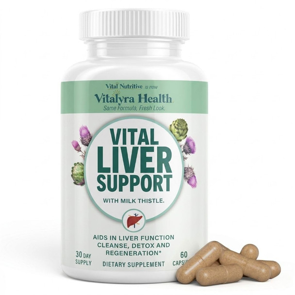 Vital Nutritive Liver Support Formula Liver Supplement And Liver Vitamin