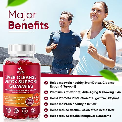 Vitavida Vv Naturals Liver Cleanse Detox & Repair Support Supplement 60 Ct 700Mg