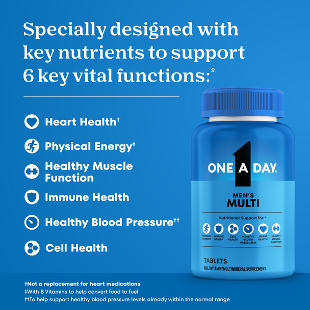 One A Day Multivitamin For Men 200 Count