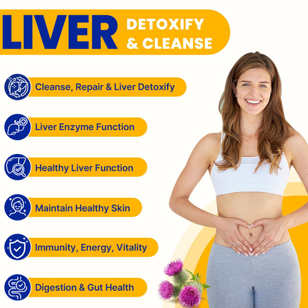 Summatah Liver Detoxify Repair & Cleanse 20 Billion Afu Akkermansia Probiotic 60 Caps