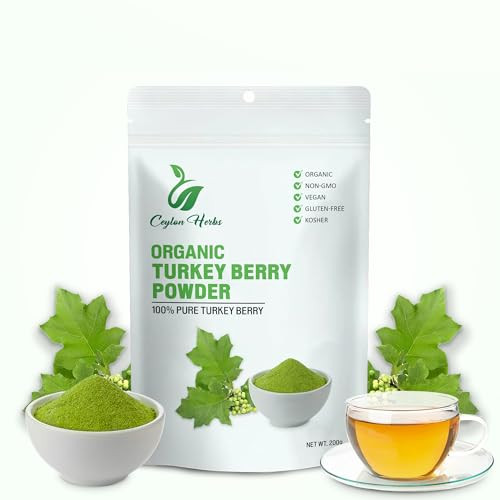 Uniqus Turkey Berry Leaves Tea Healthy Well Cleaned Dried Leaves Tea 100G