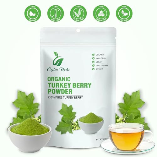 Uniqus Turkey Berry Leaves Tea Healthy Well Cleaned Dried Leaves Tea 100G