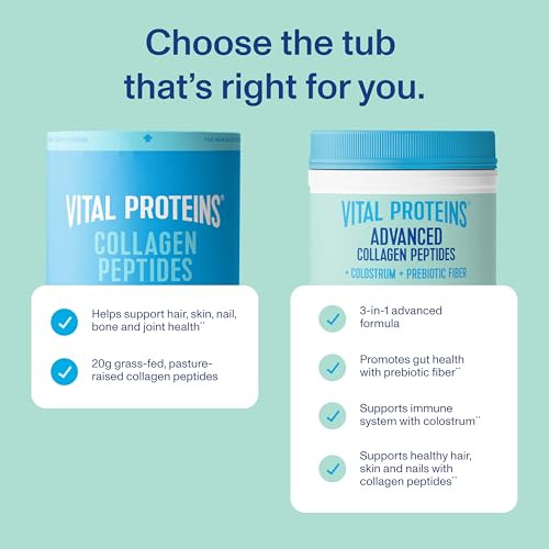 Vital Proteins Advanced Collagen + Colostrum + Prebiotic Fiber Verisol 25G