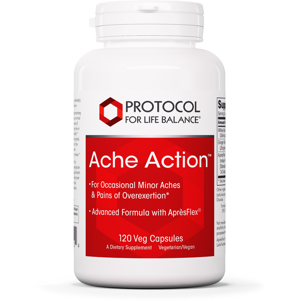 Ache Action 120 caps by Protocol For Life Balance