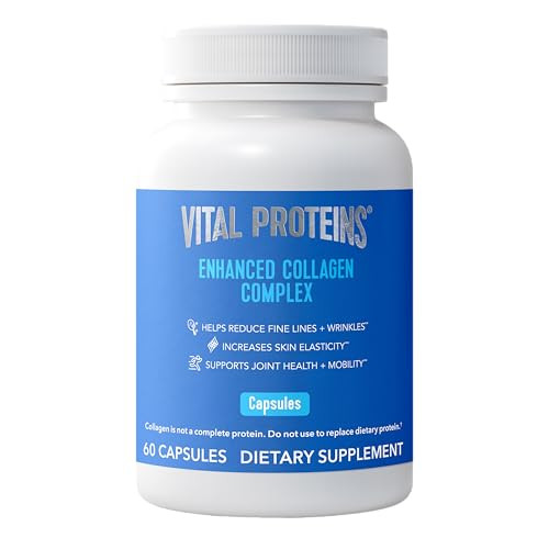 Vital Proteins Enhanced Collagen Complex Capsules With Biocell Collagen 60 Count