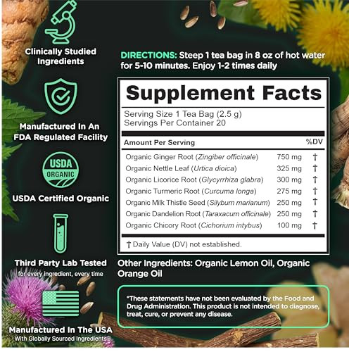 Superbonsai Organic Liver Detox Tea