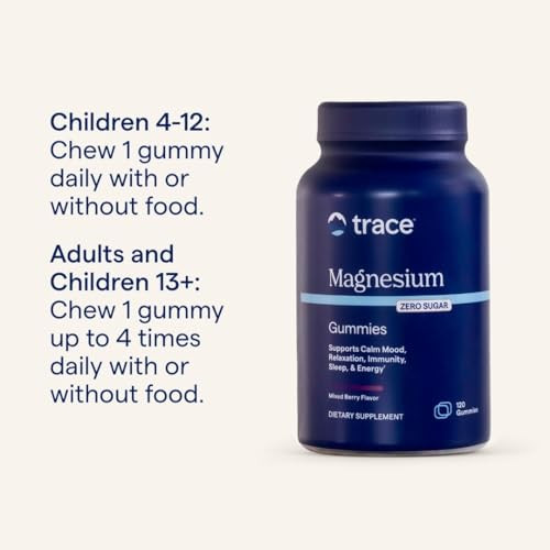 Trace Minerals Sugar Magnesium Citrate Gummies By Trace Minerals