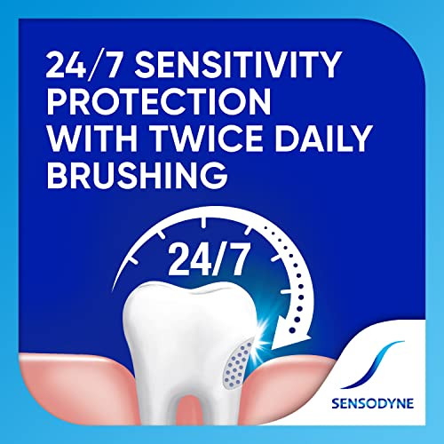 Sensodyne Extra Whitening Toothpaste For Sensitive Teeth Cavity Prevention And Sensitive 27 Ounces Pack Of 2