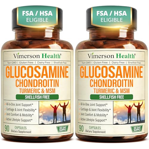 Vimerson Health Glucosamine Chondroitin Msm 1500 Mg 2 Pack