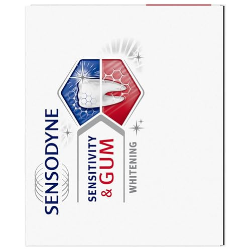 Sensodyne Sensitivity & Gum Sensitive Teeth Whitening Toothpaste Toothpaste For Gingivitis 23 Ounces Pack Of 2