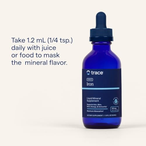 Trace Minerals Ionic Iron 46 Servings 19 Fl Oz