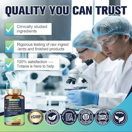 Totaria 5 In 1 60 Billion Cfu Probiotic Prebiotic & Postbiotic For Women