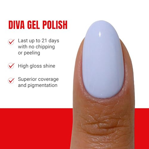 Daisy Dnd Dnd Gel Polish Set Coquette Collection Uv/Led Gel Polish And Air Dry Nail Lacquer Matching Chip- Polish Duo 107 Periwinkle Tides 0.5 Fl Oz