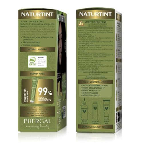 Naturtint 1N Ebony Black Hair Color 5.07 Fz