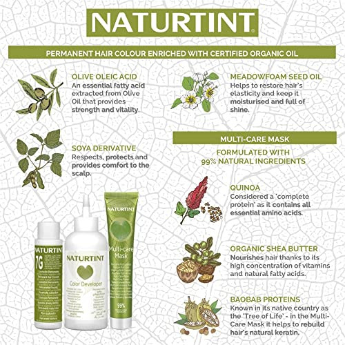 Naturtint 1N Ebony Black Hair Color 5.07 Fz