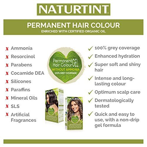 Naturtint 1N Ebony Black Hair Color 5.07 Fz
