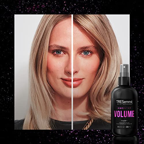 Tresemm One Step 5-In-1 Volumizing Hair Styling Mist For Fine Hair One Step Volume Hair Care Product For Soft Weightless Volume 8 Oz