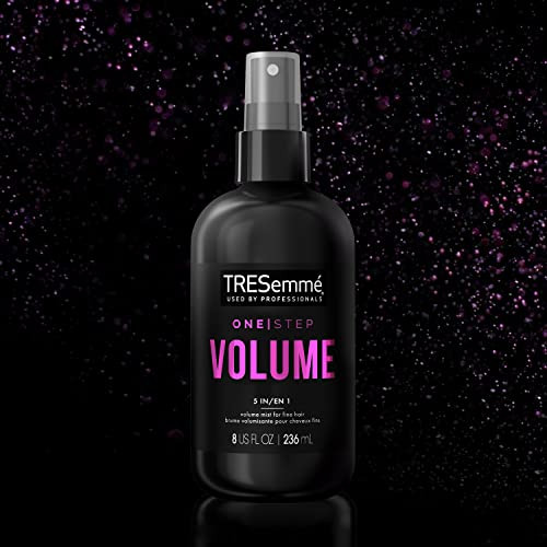 Tresemm One Step 5-In-1 Volumizing Hair Styling Mist For Fine Hair One Step Volume Hair Care Product For Soft Weightless Volume 8 Oz