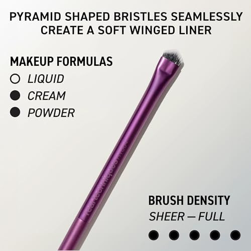 Real Techniques Big Blends Energy Brush + Dual-Sided Puff Kit Face Makeup Brush & Puff Set For Foundation Concealer Powder & Blush Travel Friendly Cruelty- & Vegan 6 Piece