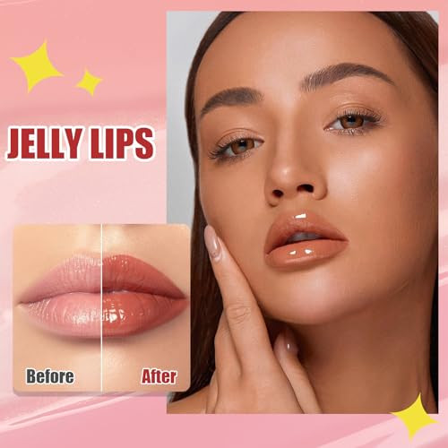 Dmsky Lip Gloss Set 12 Colors Lip Gloss For Women Moisturizing Lip Gloss Bulk With Vitamin E For Dry Cracked Lips 12 Pack