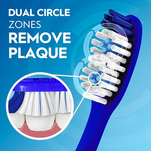 Oral-B Toothbrush Dual Clean Medium 6 Count
