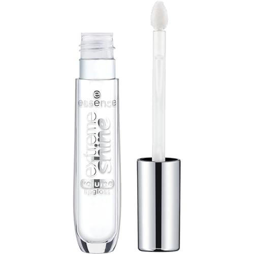 Essence Cosmetics Essence Extreme Shine Volume Lipgloss Set 4 Shades In 1 Set Stocking Stuffer For Beauty Lovers Vegan & Cruelty From Gluten Parabens Preservatives Oil
