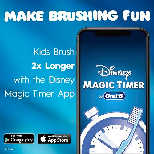 Oral-B Kid's Electric Battery Powered Toothbrush Featuring Extra Soft Color Changing Bristles For Ages 3+