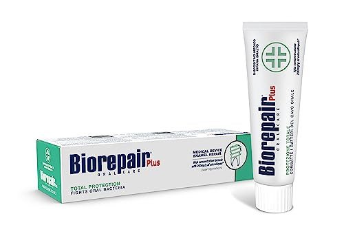 Biorepair Total Protection Daily Toothpaste - 2.54 Fluid Ounces ( ) Tubes ( ) [ Italian Import ] 75Ml Pack Of 2