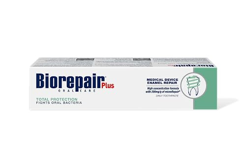 Biorepair Total Protection Daily Toothpaste - 2.54 Fluid Ounces ( ) Tubes ( ) [ Italian Import ] 75Ml Pack Of 2