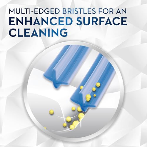 Oral-B Brilliance Premium Whitening Toothbrush With Plaque Eraser Medium Sky Blue And Gray 2 Count