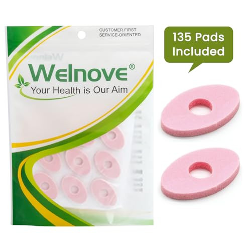 Welnove Oval Corn Cushion Pads Adhesive Corn Protectors For Corn Remove Relief Callus And Feet Sore 135Pcs