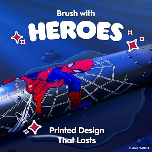Oral-B Io Kids Limited Rechargeable Electric Powered Toothbrush Spiderman With 1 Gentle Care Brush Head - Automatic Pressure Sensor To Protect Gums - 3 Cleaning Settings - 2 Min Music Timer